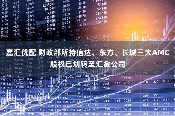 嘉汇优配 财政部所持信达、东方、长城三大AMC股权已划转至汇金公司