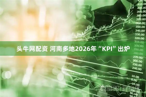 头牛网配资 河南多地2026年“KPI”出炉